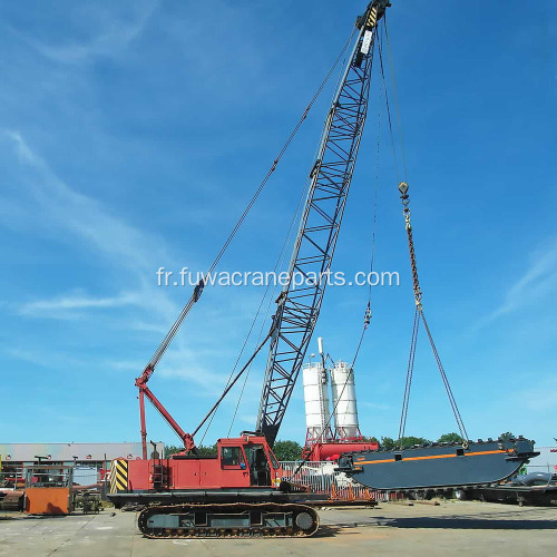 Grue sur chenilles à flèche pour équipement lourd en Soldes